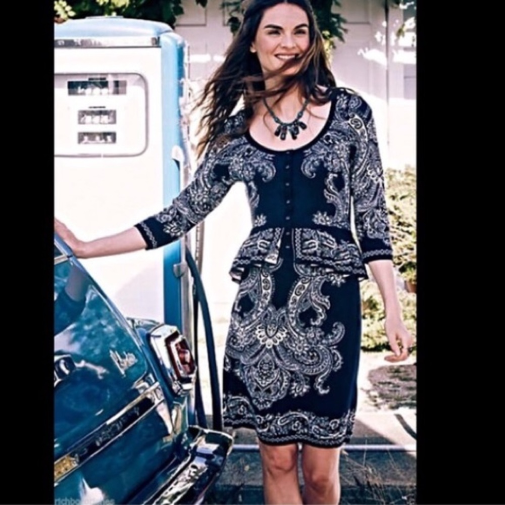 Anthropologie Knitted & Knotted Dress